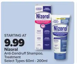 PharmaChoice Nizoral Anti-Dandruff Shampoo, Treatment offer