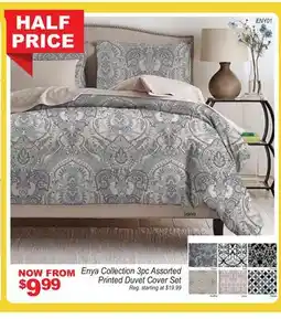 Oxford Mills Enya Collection 3pc Assorted Printed Duvet Cover Set offer