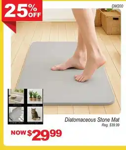 Oxford Mills Diatomaceous Stone Mat offer