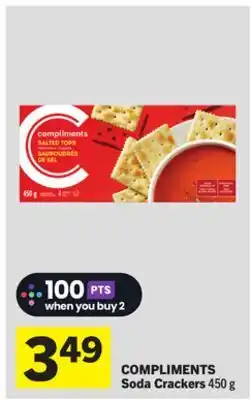 Foodland COMPLIMENTS Soda Crackers offer
