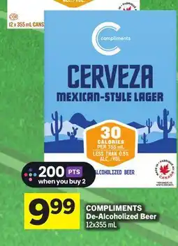 Foodland COMPLIMENTS De-Alcoholized Beer offer