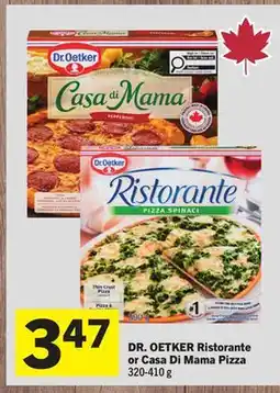 Foodland DR. OETKER Ristorante or Casa Di Mama Pizza offer