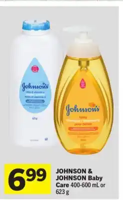 Foodland JOHNSON & JOHNSON Baby Care offer