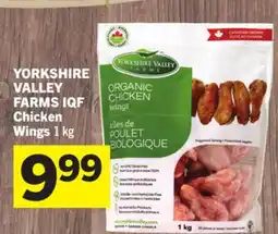 Foodland YORKSHIRE VALLEY FARMS IQF Chicken Wings offer