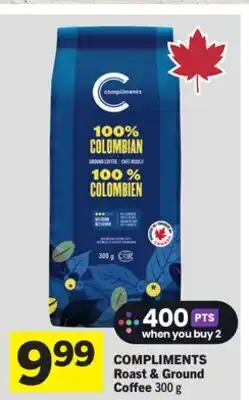 Foodland COMPLIMENTS Roast & Ground Coffee offer