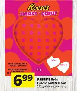 Foodland REESE'S Solid Peanut Butter Heart offer