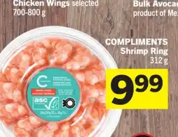 Foodland COMPLIMENTS Shrimp Ring offer