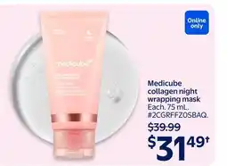 Walmart Medicube collagen night wrapping mask offer