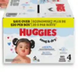 Walmart Huggies Snug & Dry ultra value pack diapers offer