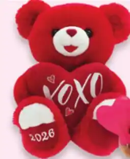 Walmart Valentine large plush offer