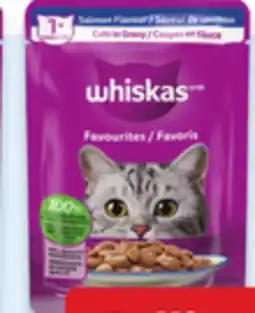 Walmart Whiskas wet cat food pouches offer