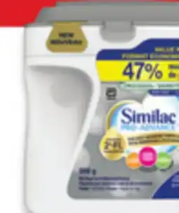 Walmart Similac Pro-Advance step 1 or 2 859 g baby powder formula offer