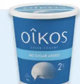 Walmart Oîkos Greek Yogurt Tubs offer