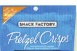 Walmart Snack Factory Pretzel Crisps offer