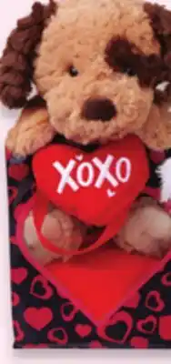Walmart Valentine plush in a bag offer