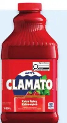 Walmart Mott's Clamato cocktail offer