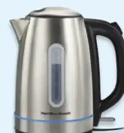 Walmart 1.7 L LED stainless steel kettle or 12-cup coffee maker offer