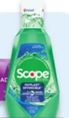 Walmart Crest Scope Outlast mouthwash offer