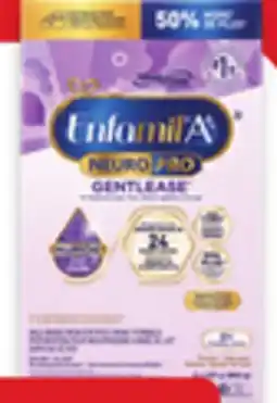 Walmart Enfamil A+ NeuroPro 2 x 445 g or NeuroPro Gentlease 2 x 431 g baby powder formula refill offer