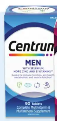 Walmart Centrum for men offer