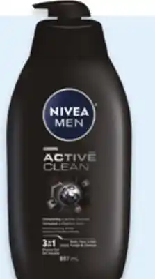 Walmart Nivea Men body wash offer