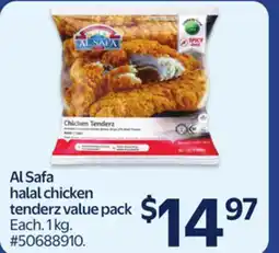 Walmart Al Safa halal chicken tenderz value pack offer