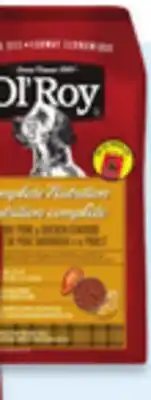 Walmart Ol'Roy dry dog food offer