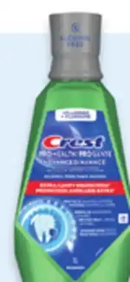 Walmart Crest Pro-Health mouthwash 1 L or Complete toothpaste 3-pack offer