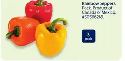 Walmart Rainbow peppers offer