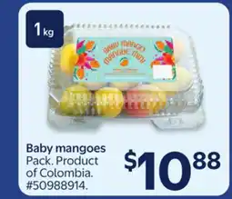 Walmart Baby mangoes offer