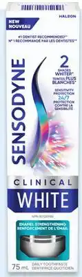 Walmart Sensodyne Clinical White enamel strengthening toothpaste offer