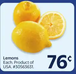 Walmart Lemons offer