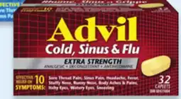 Walmart Advil Cold, Sinus & Flu 32s offer