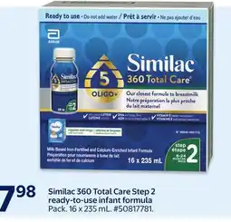 Walmart Similac 360 Total Care Step 2 ready-to-use infant formula offer