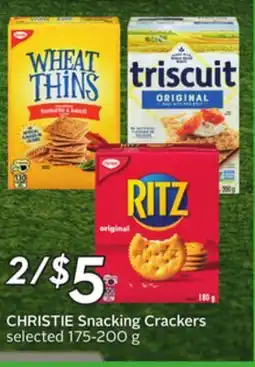 Sobeys CHRISTIE Snacking Crackers offer