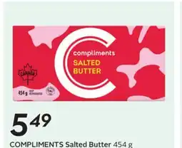 Sobeys COMPLIMENTS Salted Butter offer