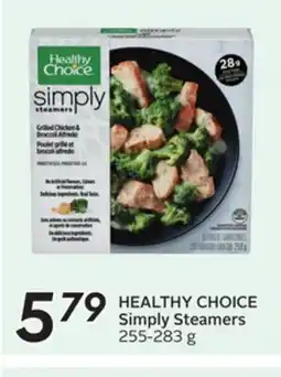 Sobeys HEALTHY CHOICE Simply Steamers offer