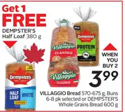 Sobeys VILLAGGIO Bread offer