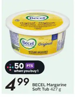 Sobeys BECEL Margarine Soft Tub offer