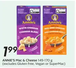 Sobeys ANNIE'S Mac & Cheese offer
