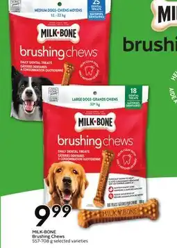 Sobeys MILK-BONE Brushing Chews offer