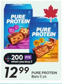 Sobeys PURE PROTEIN Bars offer