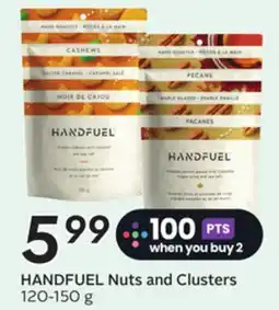 Sobeys HANDFUEL Nuts and Clusters offer