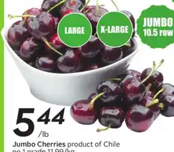 Sobeys Jumbo Cherries offer