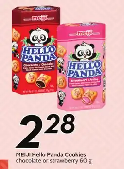 Sobeys MEIJI Hello Panda Cookies offer