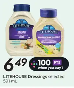 Sobeys LITEHOUSE Dressings offer