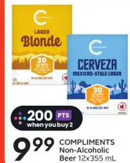 Sobeys COMPLIMENTS Non-Alcoholic Beer offer