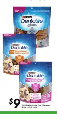 Sobeys PURINA Dentalife Dog Chews or Treats offer
