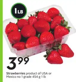 Sobeys Strawberries offer