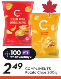 Sobeys COMPLIMENTS Potato Chips offer